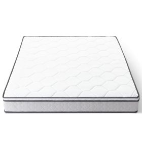 Full size 8-inch Memory Foam Innerspring Plush Hybrid Mattress