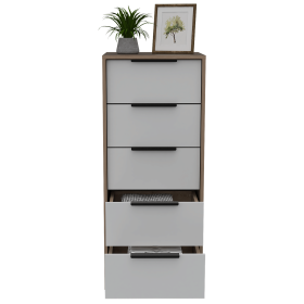 Egeo Five Drawer Dresser, Vertical Dresser