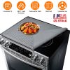 27.95x19.69in Electric Stove Cover Silicone Stove Mat Glass Stove Top Protector 464	Heat Resistant Dishwasher Safe Waterproof