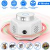 360° Ultrasonic Rodent Chaser Electronic Plug-in Mouse Control for Indoor Use Rodent Deterrent with Ultrasonic Sound