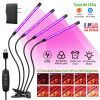 Grow Lights for Indoor Plants, iMounTEK 80W 80 LEDs Plant Lights with Red Blue Full Spectrum 10 Dimmable Level 360°Adjustable Gooseneck 3/6/12H Timer