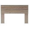 Queen size Farmhouse Headboard in Rustic Natural Wood Finish