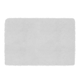 Fluffy Bedroom Rug 4’ x 2.6’ Anti-Skid Shaggy Area Rug Decorative Floor Carpet Mat for Nursery Bedroom Living Room (Option: RugFloorMatIvory)