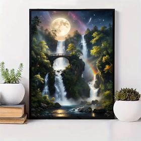 5DDIY Diamond Painting Set - Full Diamond Round Water Diamond Art (Option: Code34)